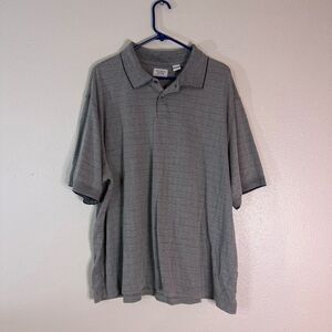 Hudson Jeans Gray Polo Shirt XXL